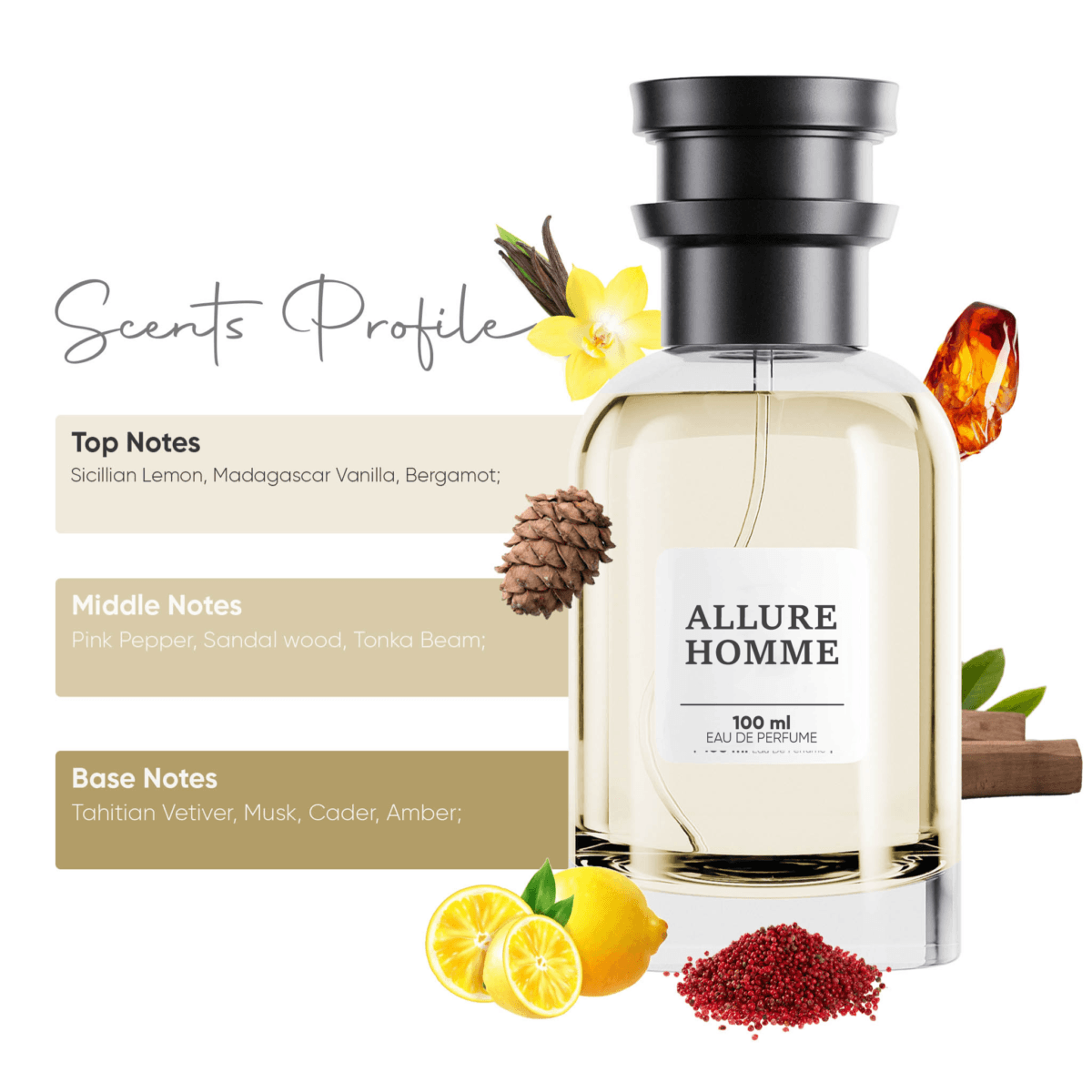 Allure Homme - Eau de Parfum (for him) - Image 3