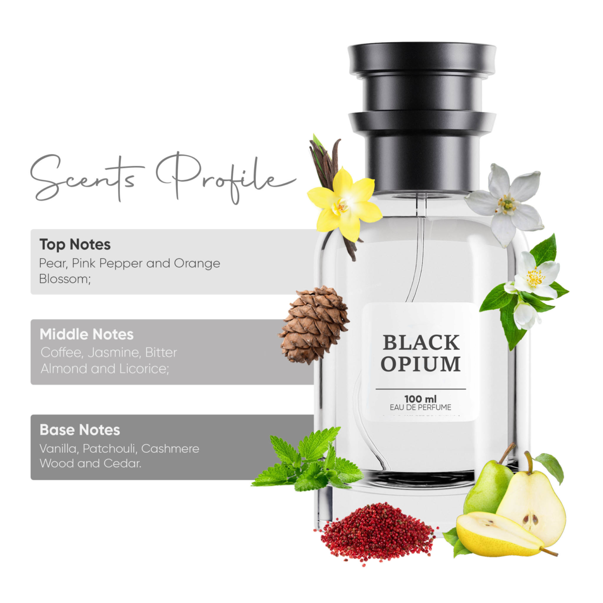 Black Opium  - Eau de Parfum (for her) - Image 3