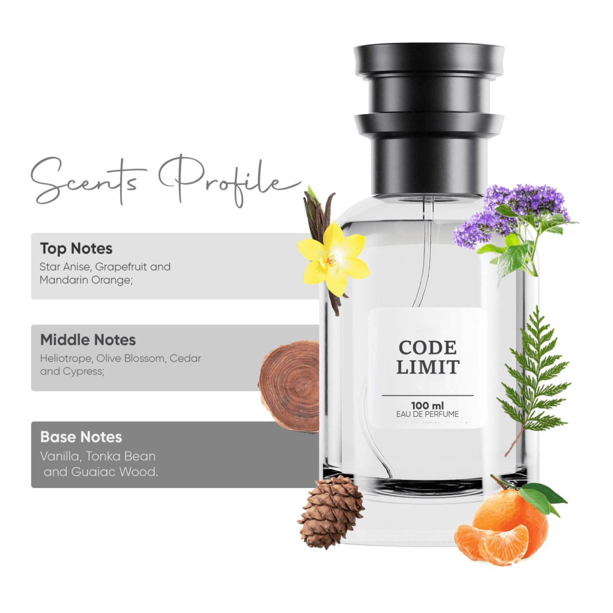 Code Limit - Eau de Parfum (for him) - Image 3