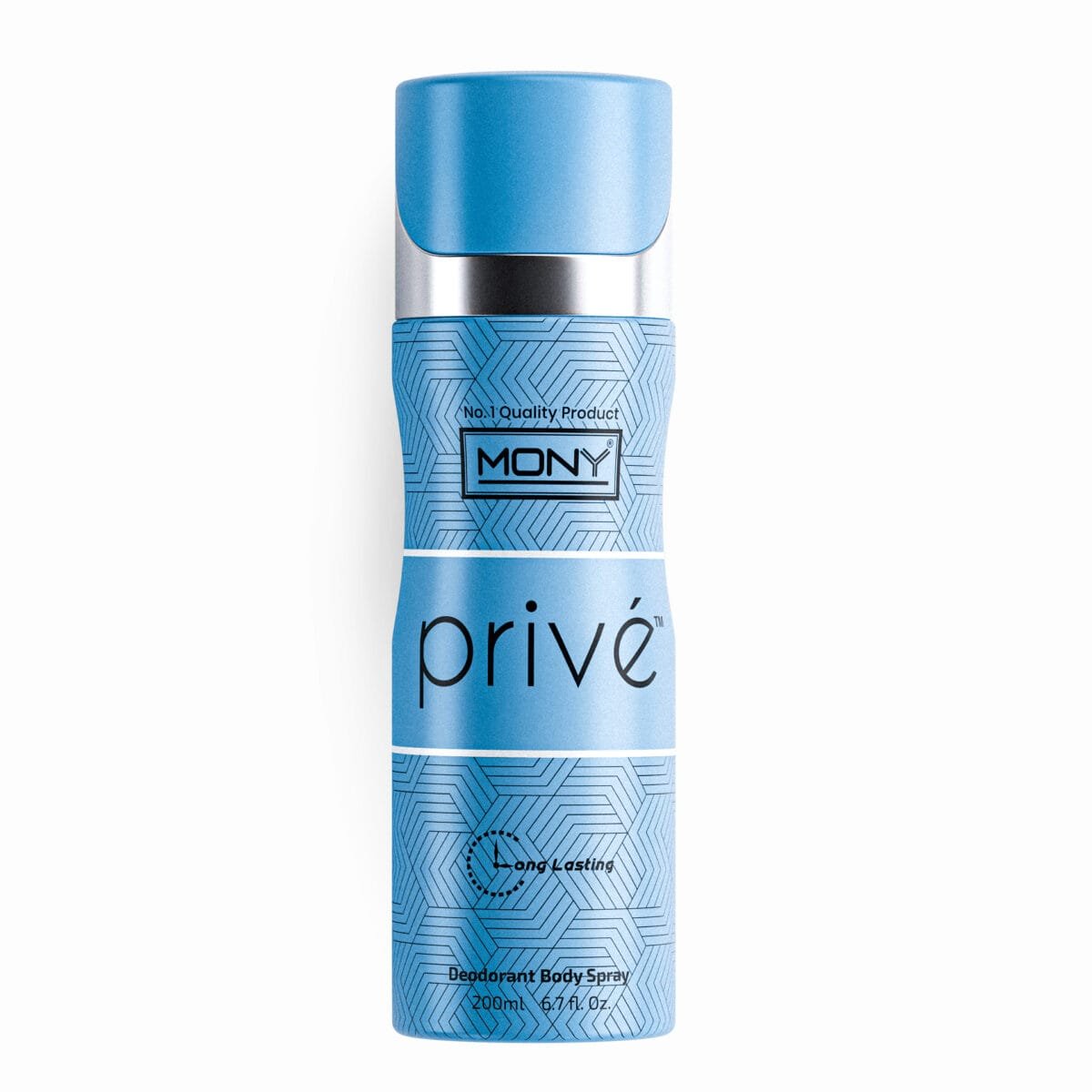 Mony Prive Deodorant for Men | No Gas | Long-Lasting Perfume Body Spray, 200 ml