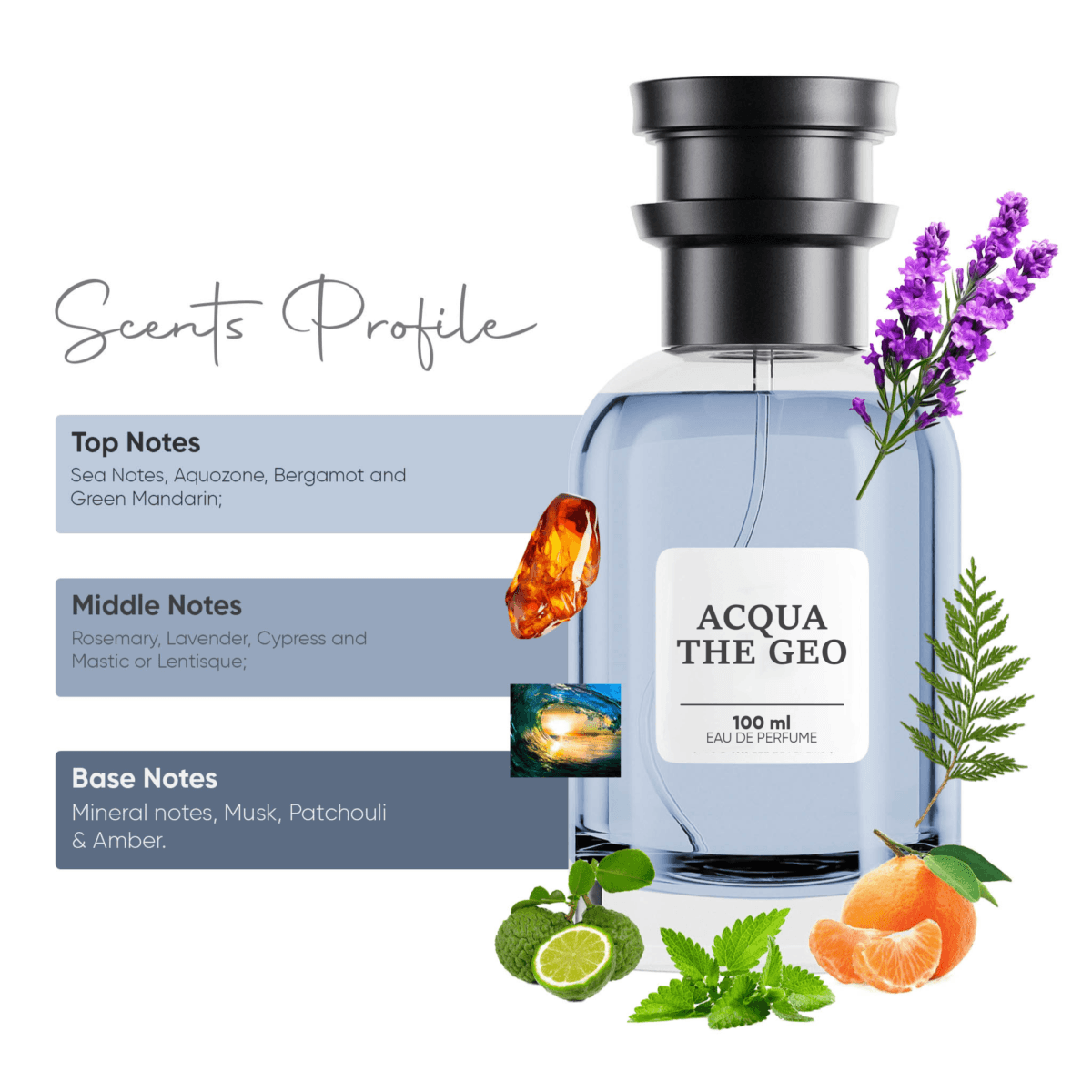 Acqua The GEO - Eau de Parfum (for him) - Image 3