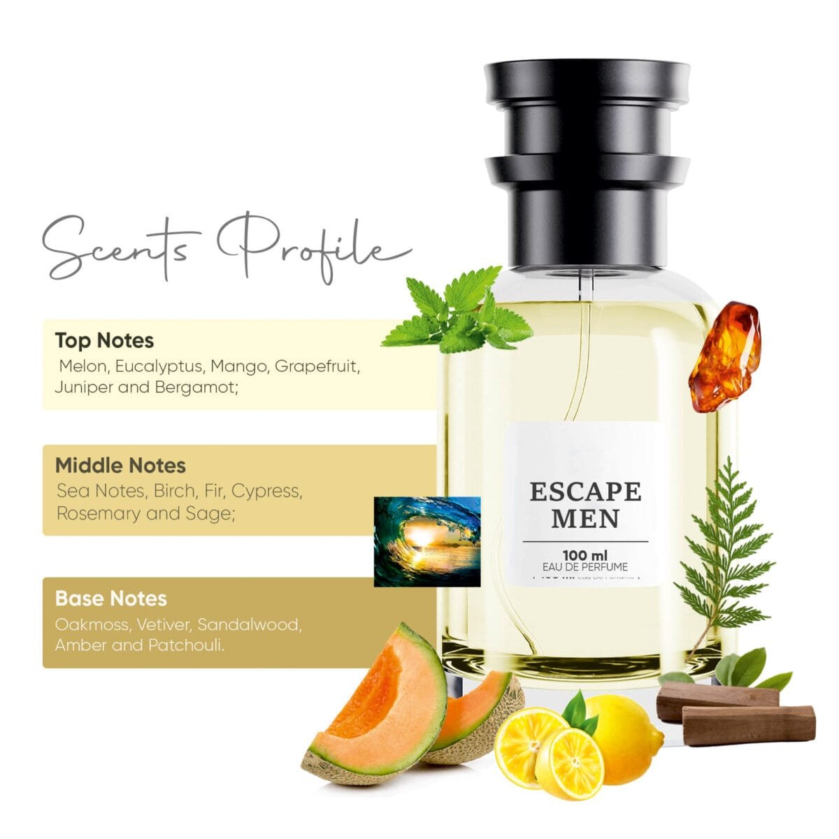 Escape Men - Eau de Parfum (for him) - Image 3
