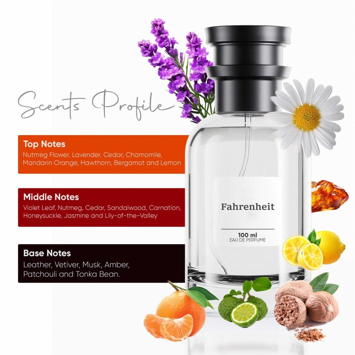 Flare Fahrenheit - Eau de Parfum (for him) - Image 3