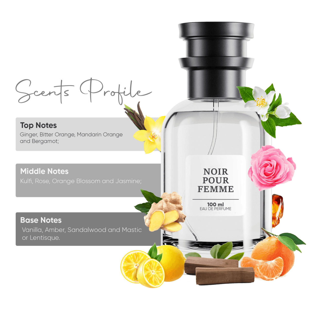 Noir Pour Homme - Eau de Parfum (for him) - Image 3